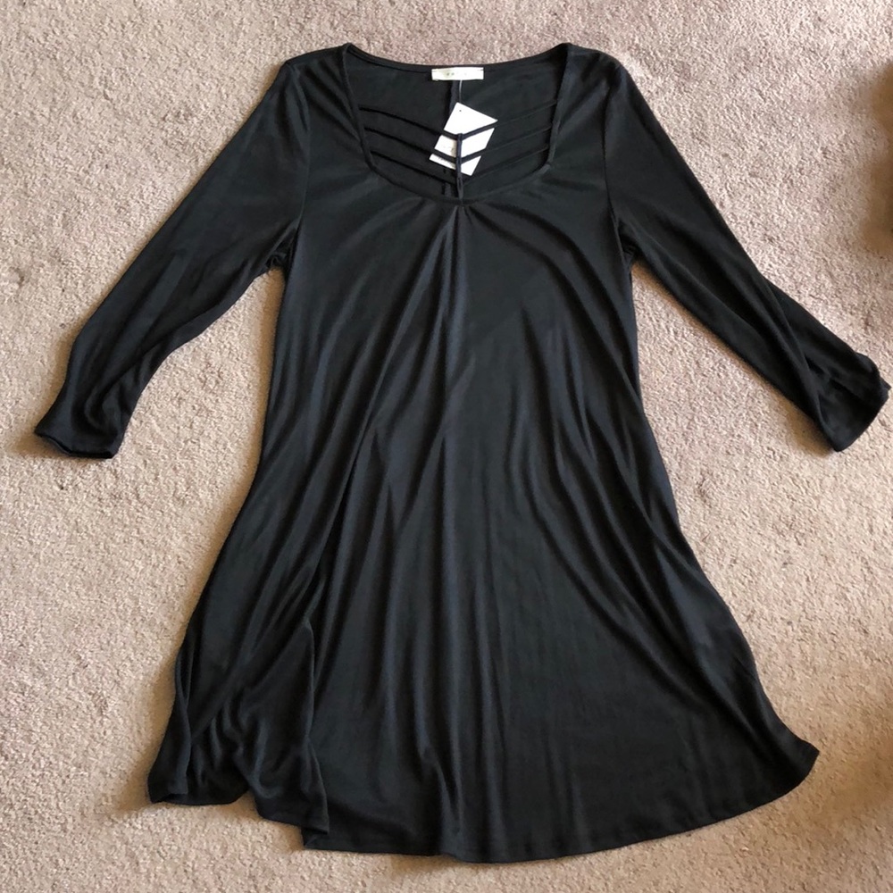 Black boutique dress NWT